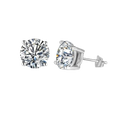 Moissanite örhängen